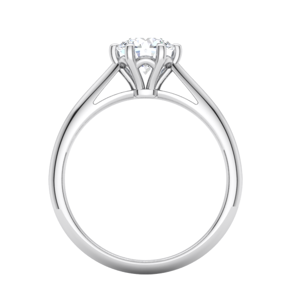 Blossom Solitaire Engagement Ring