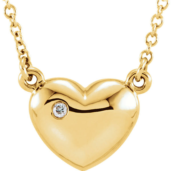 Diamond Heart Necklace