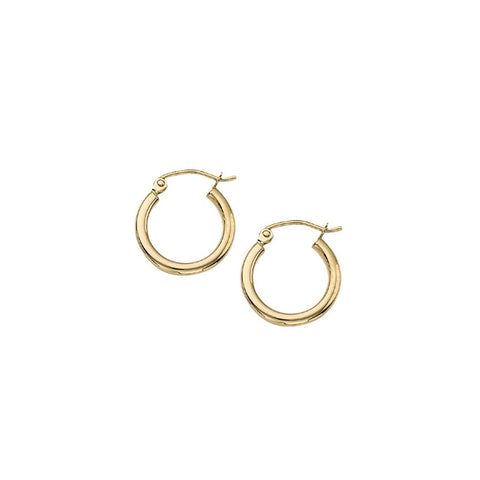 Classic Gold Hoop Earrings