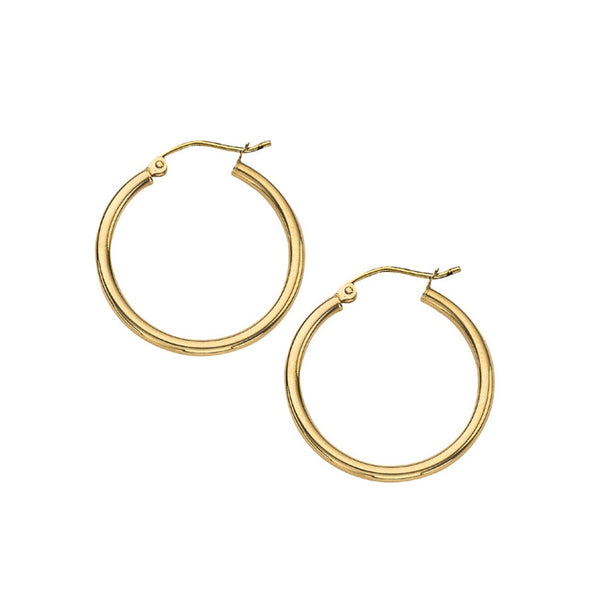 Classic Gold Hoop Earrings