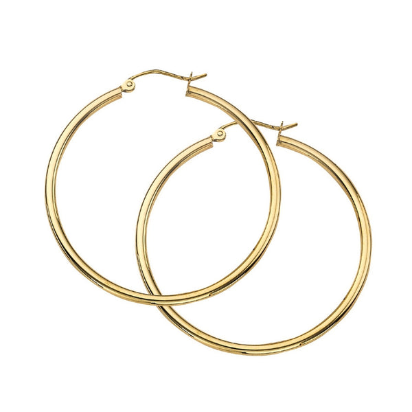 Classic Gold Hoop Earrings