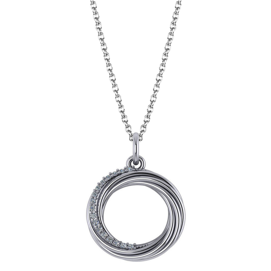 Circle Twist Necklace