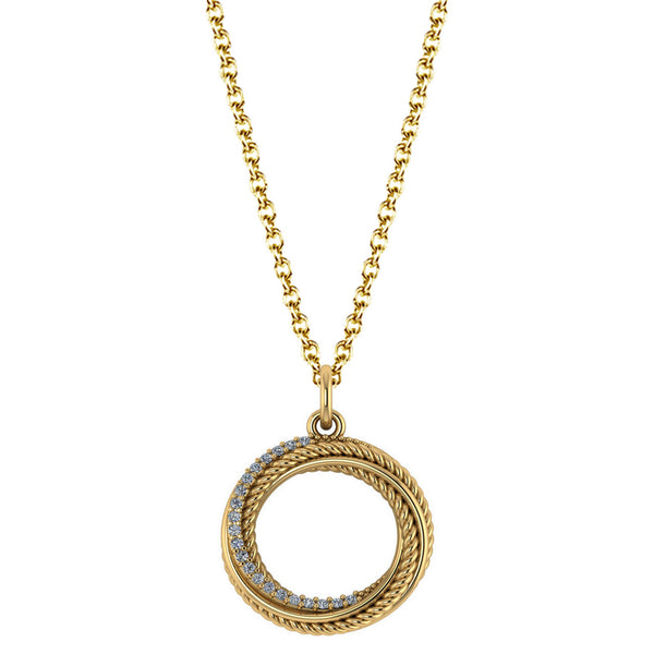 Circle Twist Necklace