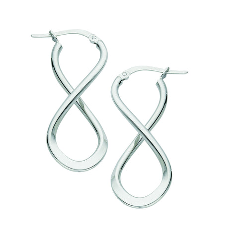 Infinity Hoop Earrings