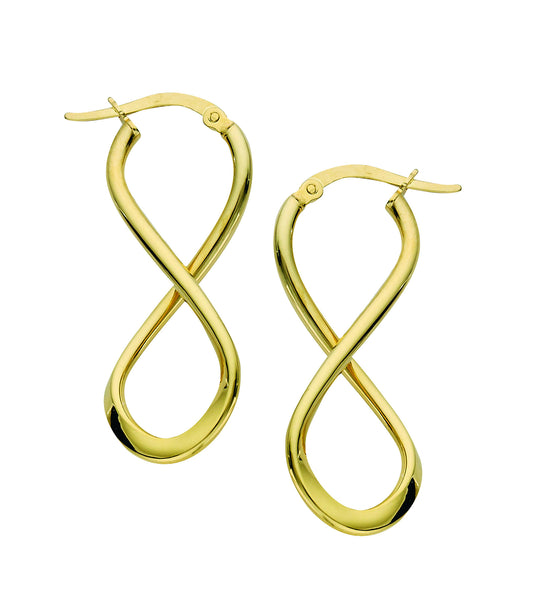 Infinity Hoop Earrings