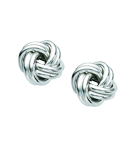 Classic Silver Love Knots