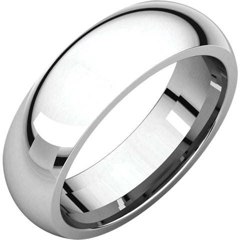 Classic 6mm Wedding Band