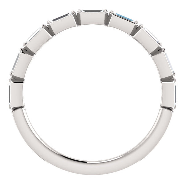 Baguette Diamond Band