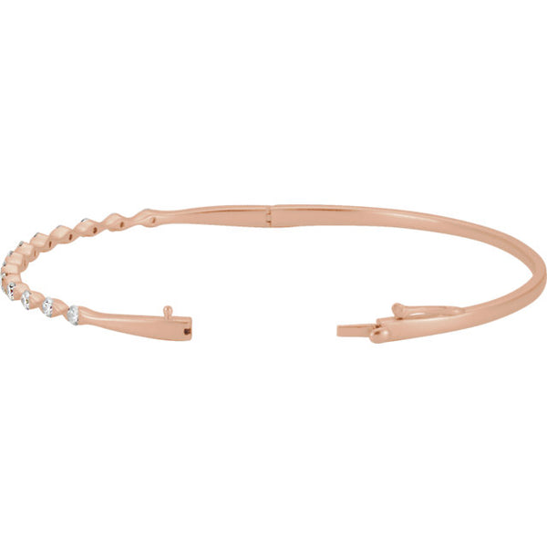 Perfect Diamond Bangle Bracelet