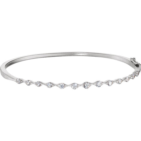 Perfect Diamond Bangle Bracelet