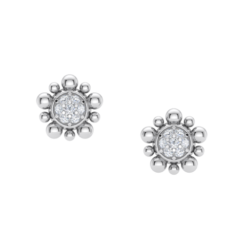 Pave Bubble Studs