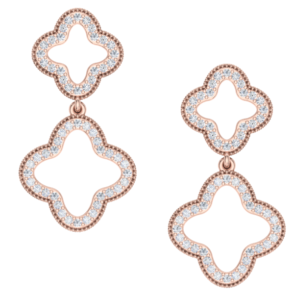 Clover Drop Earrings