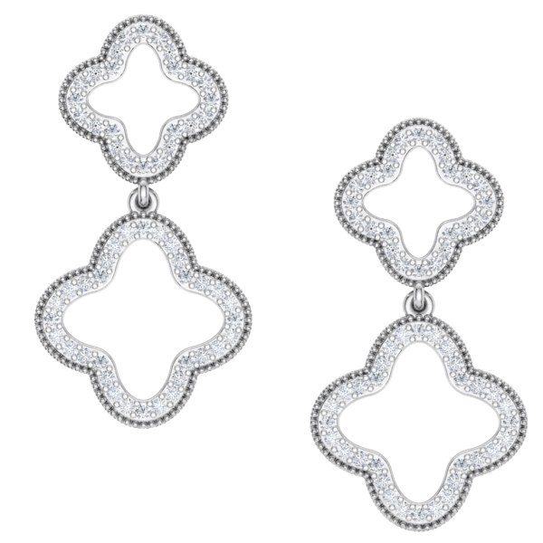 Clover Drop Earrings