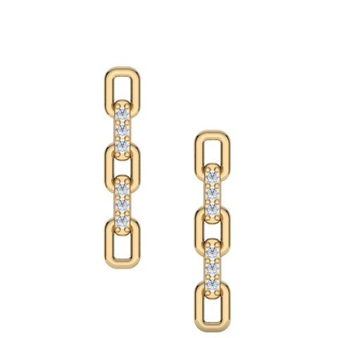 Rectangle Drop Earrings