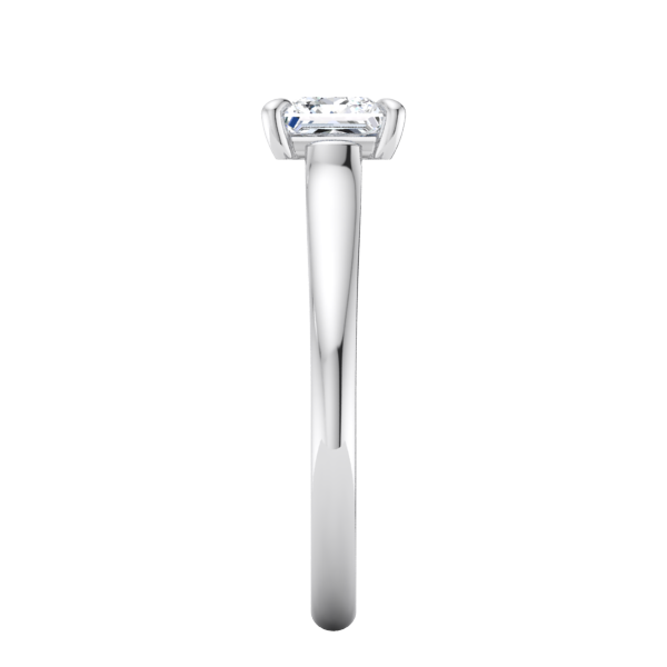 Classic Princess Solitaire Engagement Ring