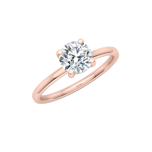 Petite Comfort Fit Solitaire Engagement Ring