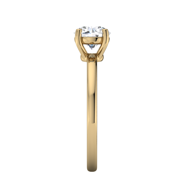 Petite Comfort Fit Solitaire Engagement Ring