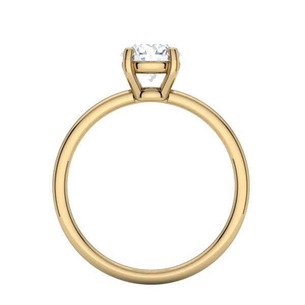 Petite Comfort Fit Solitaire Engagement Ring