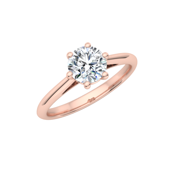 Blossom Solitaire Engagement Ring