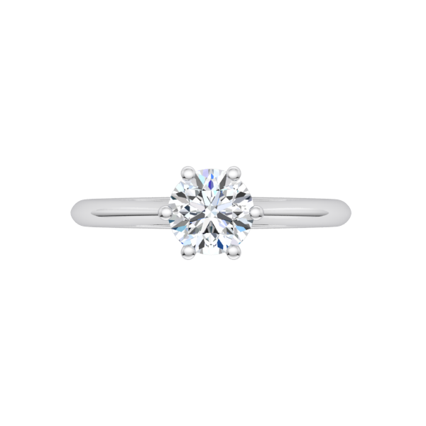 Blossom Solitaire Engagement Ring