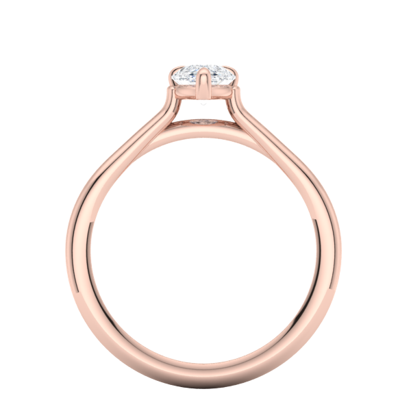 Classic Pear Solitaire Engagement Ring