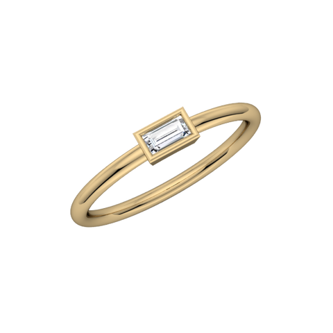 Baguette Stack Ring