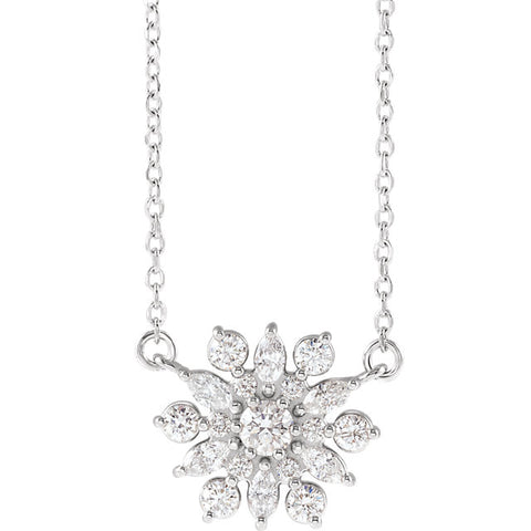Vintage Floral Necklace