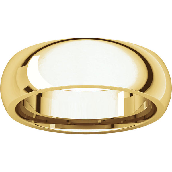 Classic 6mm Wedding Band