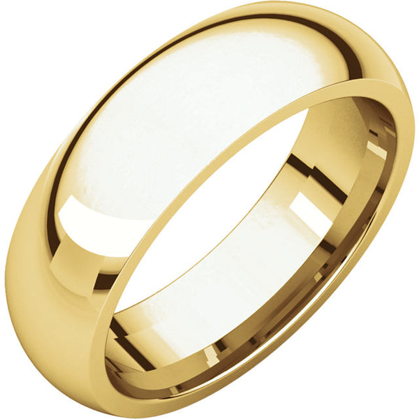 Classic 6mm Wedding Band